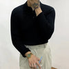 Autumn Knit Polo Shirt