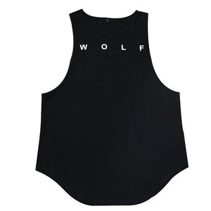 Men's Fashion Letter Print Tank Top: High-Quality Cotton Sleeveless Vest - My Store