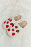 Melody Printed Plush Slide Slippers - My Store