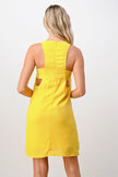 Open Side Stitch Detail Dress - My Store