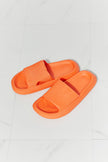 MMShoes Arms Around Me Open Toe Slide in Orange - My Store