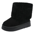 Cozy Plush Mid-Tube Snow Boots - My Store