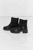 MMShoes What It Takes Lug Sole Chelsea Boots in Black - My Store