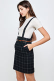 Suspender High Waisted Skirt - My Store