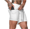 2019 Mens 2 in 1 Fitness Running Shorts - My Store