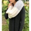 Color Block Alpaca Wrap Scarf - My Store