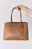 David Jones Structured Leather Handbag - My Store