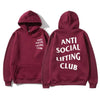 Anti Social Lifting Club Hoodies - My Store