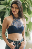 Baroque High Neck Bralette - My Store