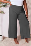 Double Take Full Size Smocked Wide Waistband Wide Leg Pants - My Store