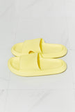 MMShoes Arms Around Me Open Toe Slide in Yellow - My Store