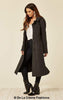 Wool Blend Hooded Mid Length Coat (1704) - My Store