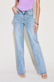 Judy Blue Full Size V Front Waistband Straight Jeans - My Store