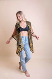 Bohemian Burnout Velvet Kimono - My Store