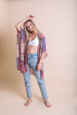 Bohemian Burnout Velvet Kimono - My Store