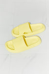 MMShoes Arms Around Me Open Toe Slide in Yellow - My Store