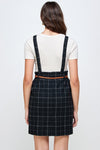 Suspender High Waisted Skirt - My Store