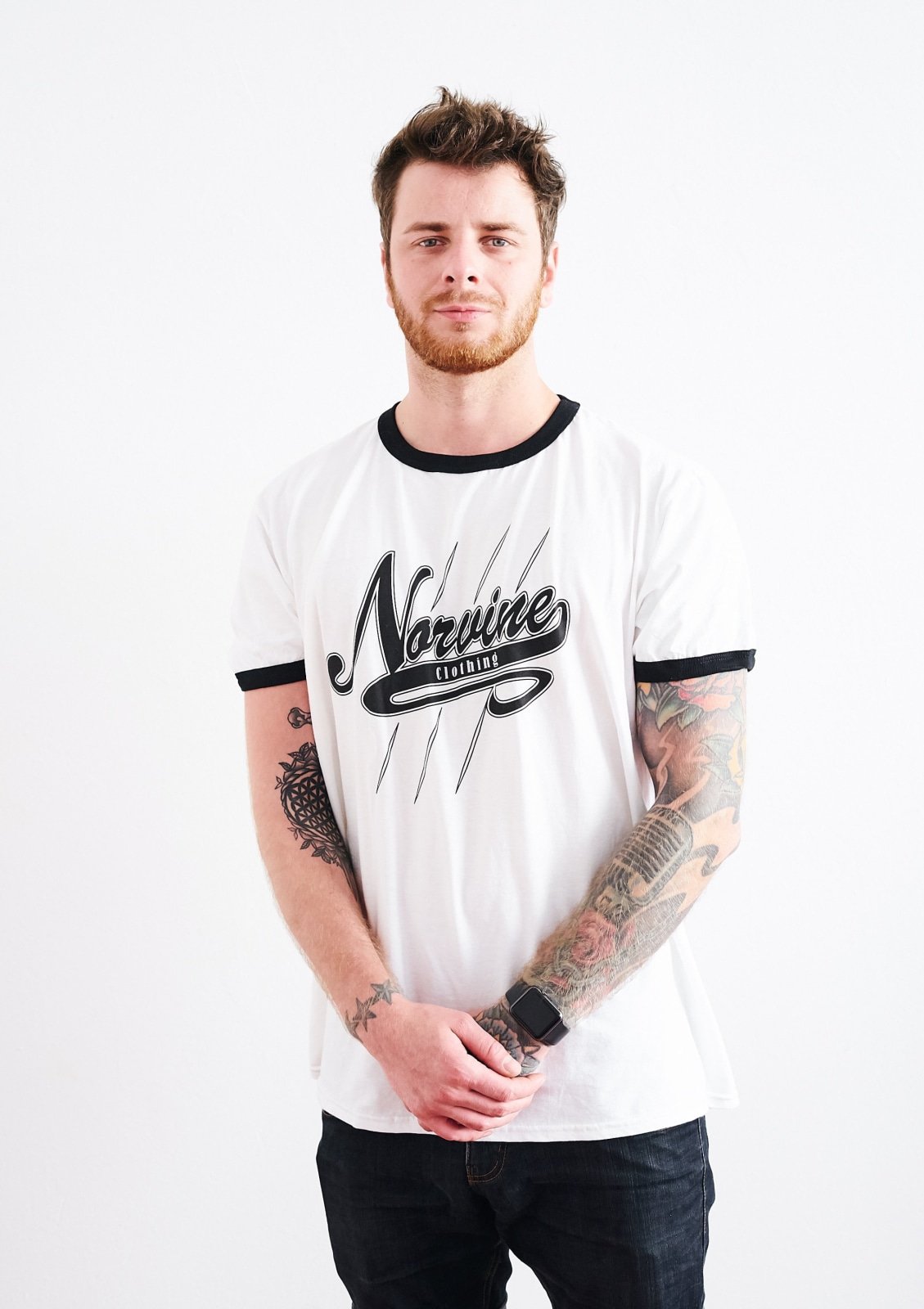 Norvine Campus Retro Ringer Tee - My Store