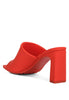 Cannes Slim Block Heel Sandals - My Store