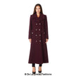 Wool Blend Double Breasted Maxi Coat (2004-WOOL) - My Store