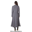 Wool Blend Double Breasted Maxi Coat (2004-WOOL) - My Store