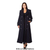 Wool Blend Double Breasted Maxi Coat (2004-WOOL) - My Store