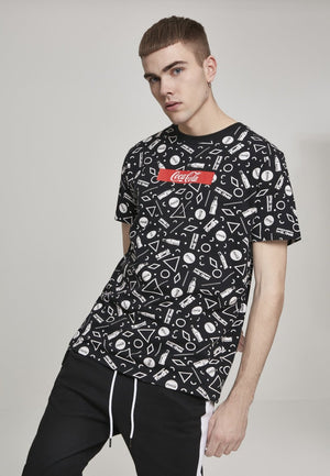 Coca Cola AOP Box Logo T-Shirt - My Store