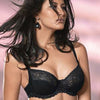 Semi Sheer Lace Full Busted Bra Conturelle Illusion - My Store