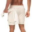 2 in 1 Double Layer Shorts - My Store