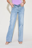 Judy Blue Full Size V Front Waistband Straight Jeans - My Store