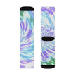 Purple Tie Dye Novelty Socks - My Store