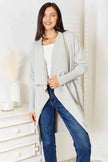 Duster Cardigan with Pockets- - My Store