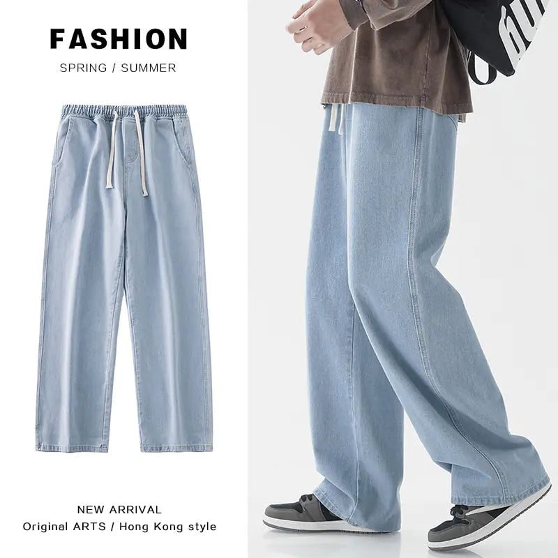 Oversized Wide Leg Jeans, - My Store