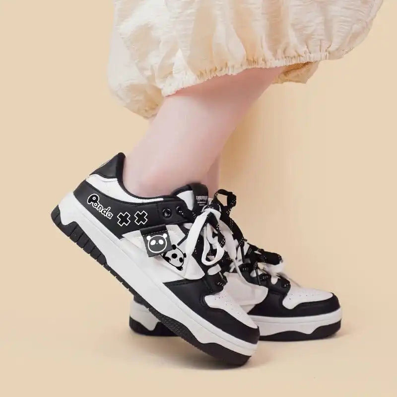 Kawaii Panda Chunky Shoes - My Store