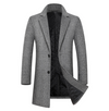 Fashion Plaid Single Breasted Jackets Men's Wool Coats - My Store