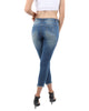 Dayton High Waisted Distressed Jeans - My Store