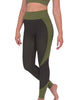 Trois Seamless Legging - Black with Green - My Store