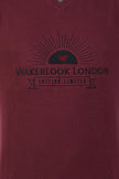 Wakerlook MENS COTTON BLEND Burgundy SWEATER - My Store