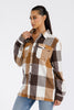 Boyfriend Oversized Soft Flannel Shacket - My Store