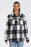 Boyfriend Oversized Soft Flannel Shacket - My Store