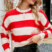 Womens Cropped Striped Sweater - My Store