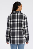 Boyfriend Oversized Soft Flannel Shacket - My Store