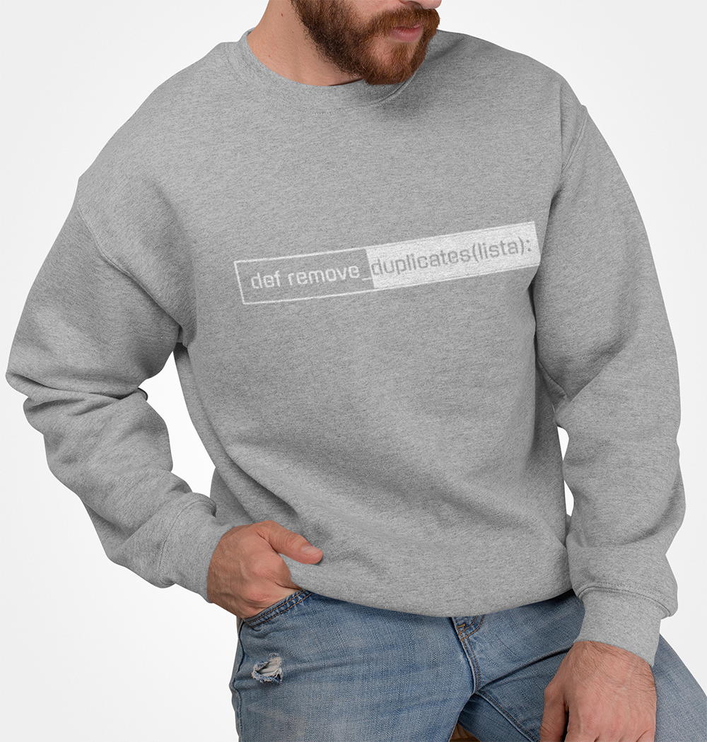 Mens Python Coding Logo Sweatshirt - My Store