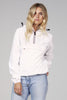 White Quarter Zip Packable Rain Jacket SuccessActive - My Store