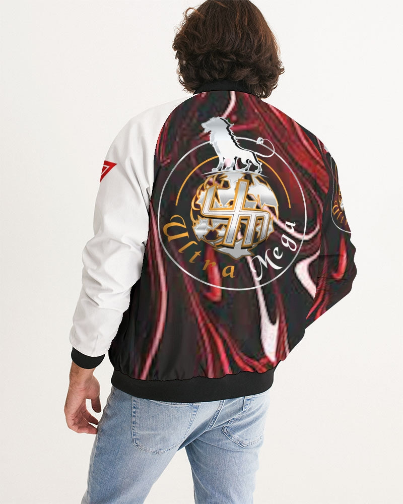 Red Marble 7 Mens Bomber - My Store