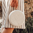 Matta Blanc Woven Hard Clutch - My Store