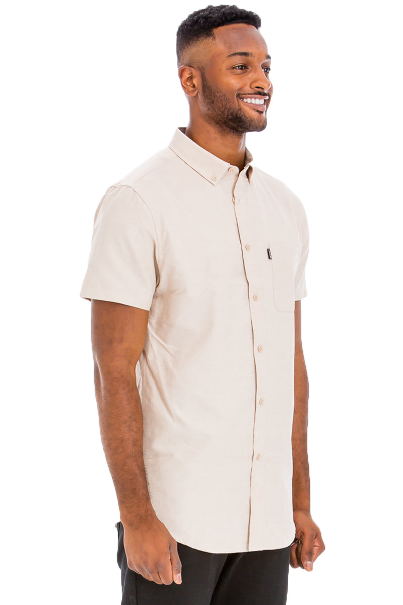 SIGNATURE SHORT SLEEVE BUTTON DOWN SHIRT - My Store