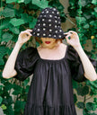 ROSEMARY Cotton Prairie Dress, in Black - My Store