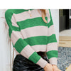 Womens Cropped Striped Sweater - My Store