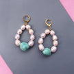 Candy Shell Pearl Earrings - My Store